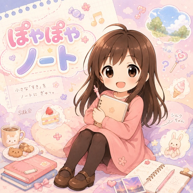 ぽやぽやノート ジャケット